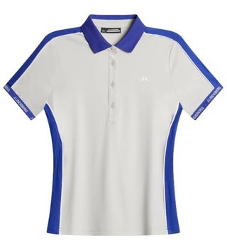 J.Lindeberg Demi damskie polo, moonbeam