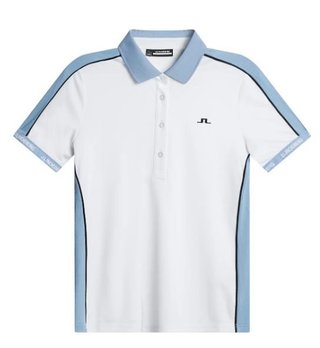 J.Lindeberg Demi damskie polo, białe