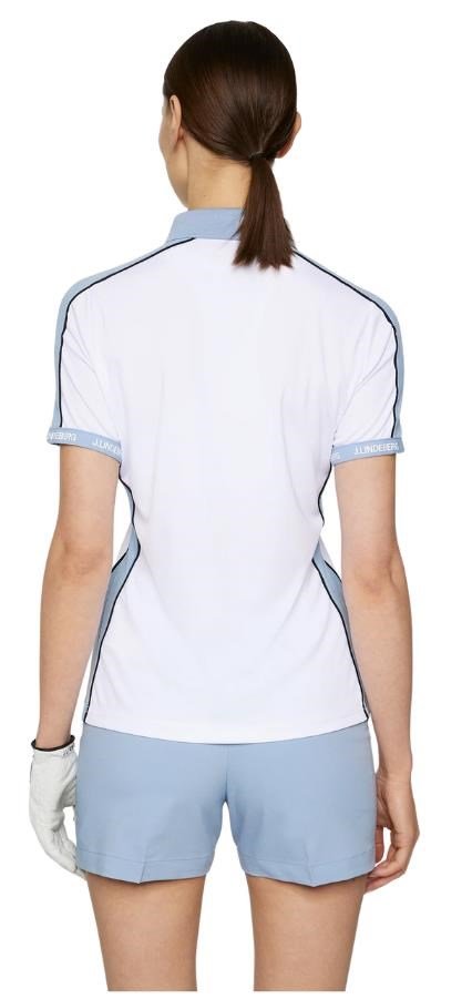 J.Lindeberg Demi damskie polo, białe