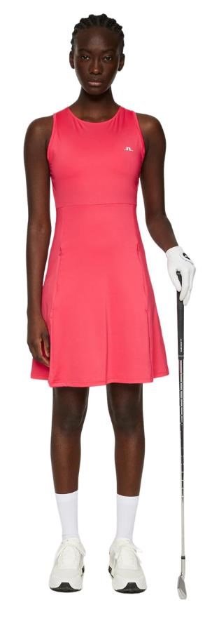 J.Lindeberg Cora sukienka golfowa, azalea