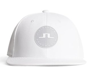 J.Lindeberg Drive Cap czapka z daszkiem, biała