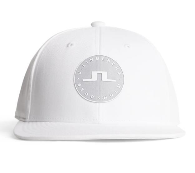 J.Lindeberg Drive Cap czapka z daszkiem, biała
