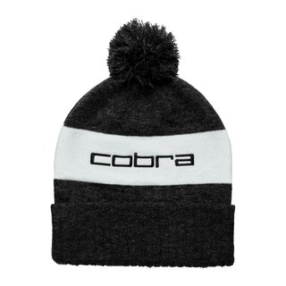 Cobra Pom Beanie czapka zimowa, czarna