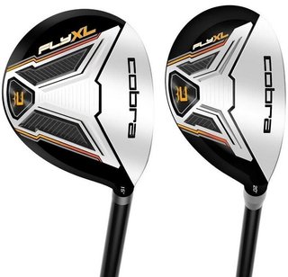Cobra Fly XL Black Gold męski zestaw golfowy, grafit + cart bag