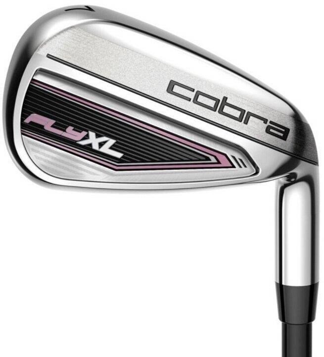 Cobra Fly XL Black Pink damski zestaw golfowy, lewy