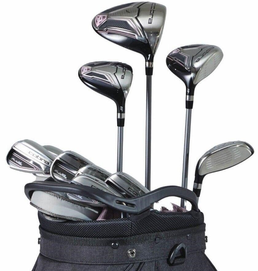 Cobra Fly XL Black Pink damski zestaw golfowy