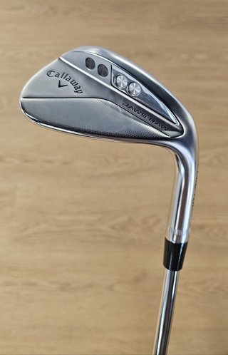 DEMO Callaway Jaws Raw Full Toe Chrome wedge, stal