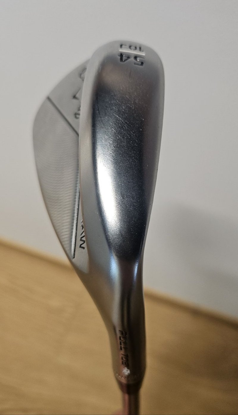 DEMO Callaway Jaws Raw Full Toe Chrome wedge, stal