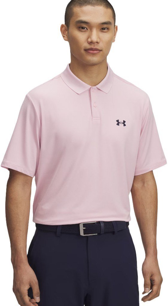 Under Armour Performance 3.0 męskie polo, różowe