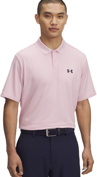 Under Armour Performance 3.0 męskie polo, różowe