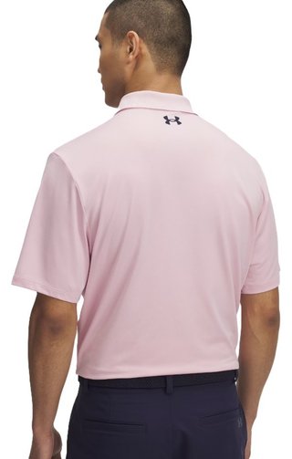 Under Armour Performance 3.0 męskie polo, różowe