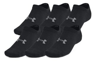 Under Armour Essential No Show Unisex skarpety, 6par, czarne