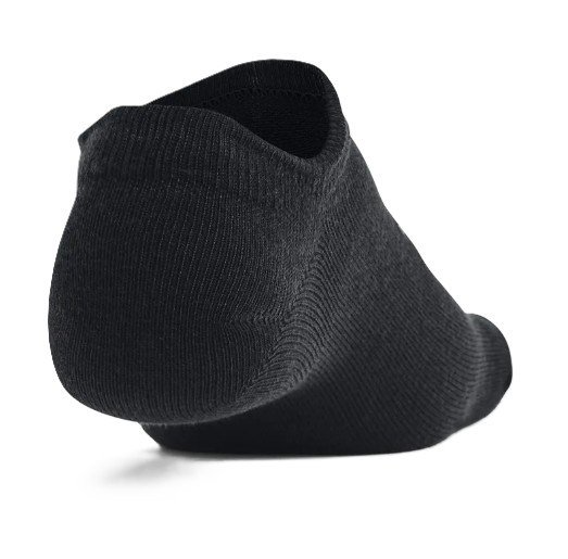 Under Armour Essential No Show Unisex skarpety, 6par, czarne