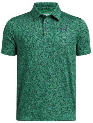 Under Armour Playoff Printed dziecięce polo, zielone