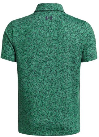 Under Armour Playoff Printed dziecięce polo, zielone