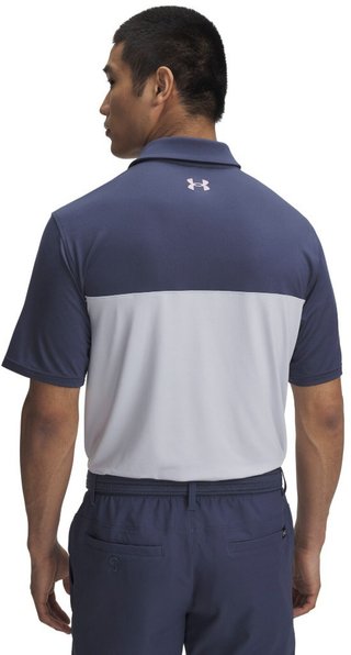 Under Armour T2G Color Block męskie polo, granatowo/szare