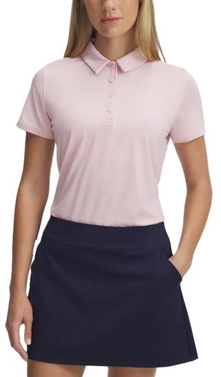 Under Armour Playoff SS damskie polo, różowe