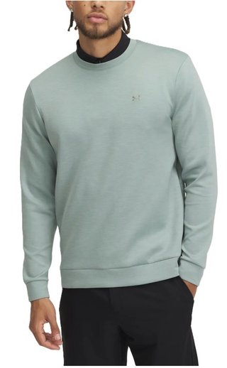 Under Armour Drive Midlayer Crew męska bluza, jasnozielona