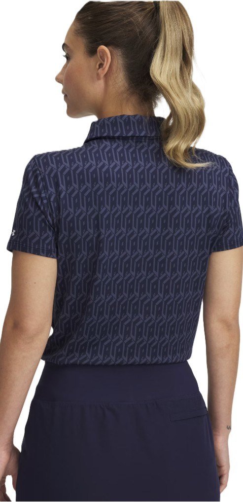 Under Armour Playoff 3.0 damskie polo, granatowe