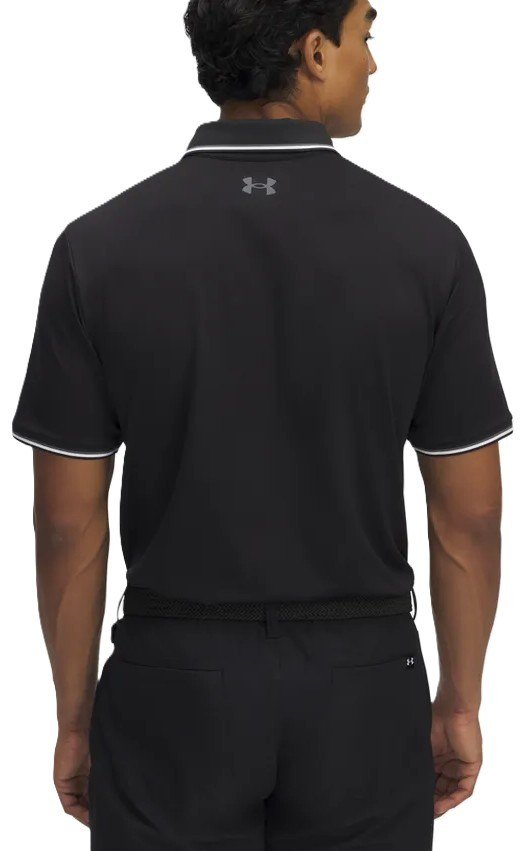 Under Armour Playoff 3.0 Rib męskie polo, czarne