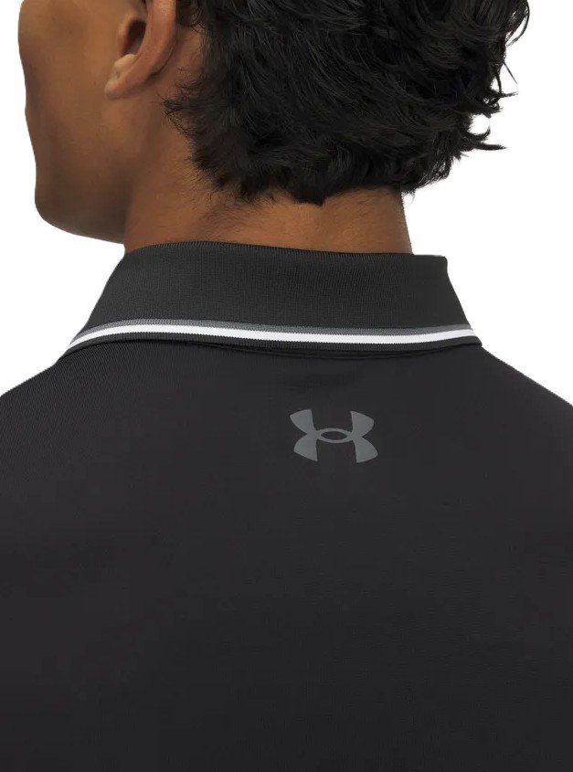 Under Armour Playoff 3.0 Rib męskie polo, czarne