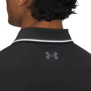 Under Armour Playoff 3.0 Rib męskie polo, czarne