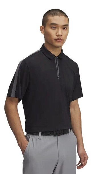 Under Armour Drive Zip męskie polo, czarne