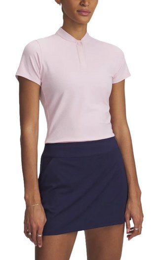 Under Armour Drive Chill SS damskie polo, różowe