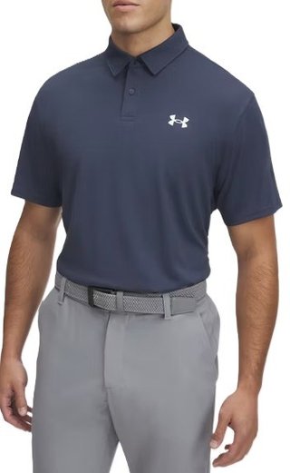 Under Armour T2G Pique męskie polo, szaro/niebieskie