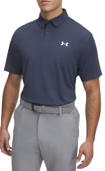 Under Armour T2G Pique męskie polo, szaro/niebieskie