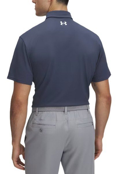 Under Armour T2G Pique męskie polo, szaro/niebieskie