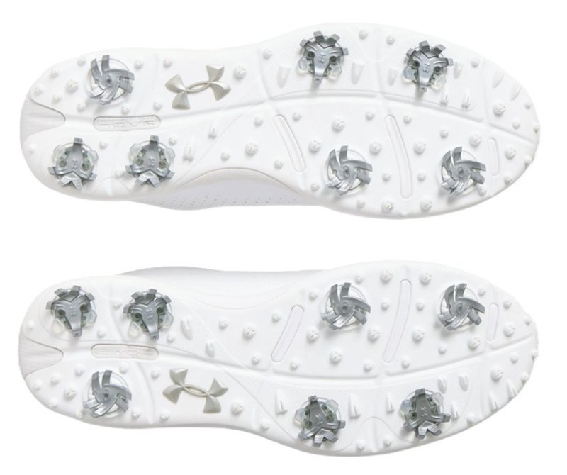 Under Armour Drive Fade męskie buty golfowe, białe