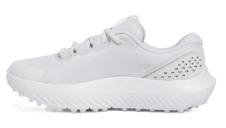 Under Armour Surge Golf damskie buty golfowe, distant gray/white/metallic silver