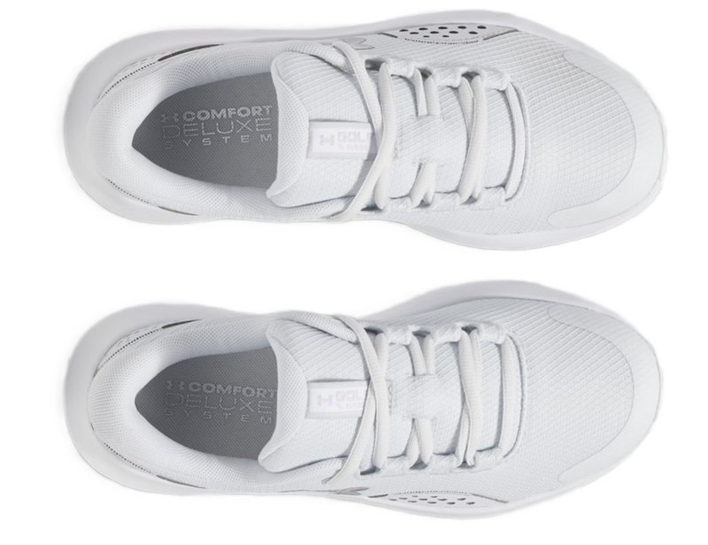 Under Armour Surge Golf damskie buty golfowe, distant gray/white/metallic silver
