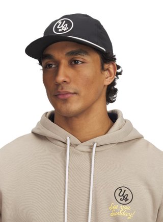Under Armour Drive 5 Panel Snapback męska czapka z daszkiem, czarna