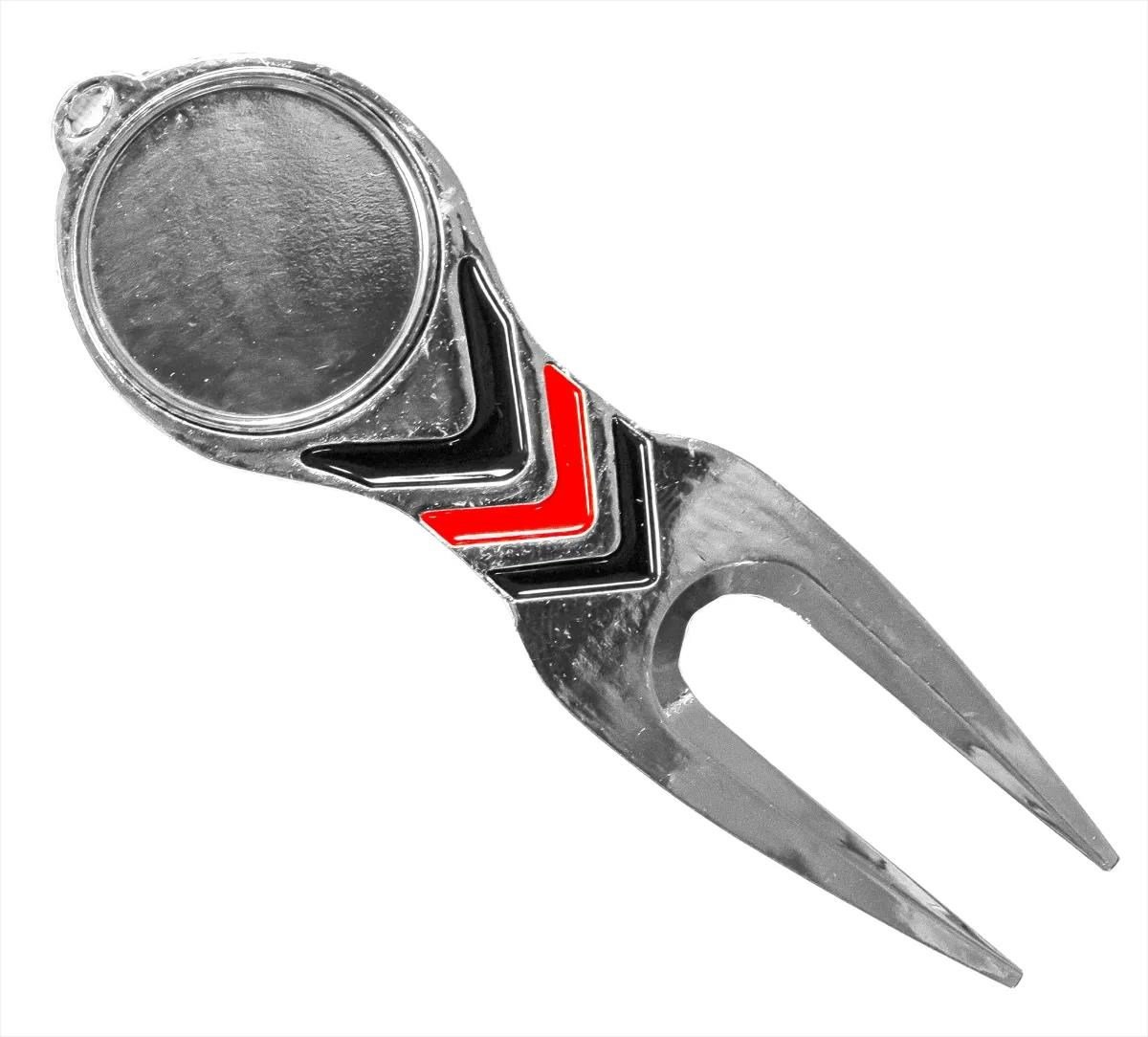 Longridge Apex Arrow Pitchfork + ballmarker, srebrny