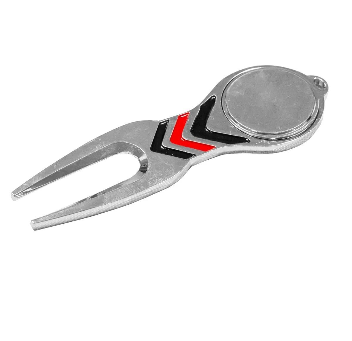 Longridge Apex Arrow Pitchfork + ballmarker, srebrny