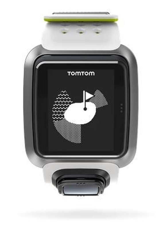 TomTom Golfer GPS zegarek golfowy, biało/zielony