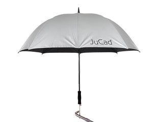JuCad telescopic parasol golfowy 68" z kołkiem, UV silver