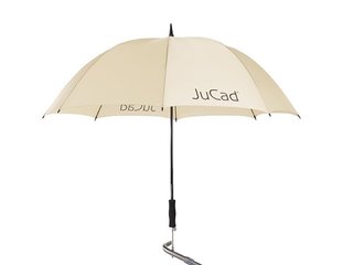 JuCad JuCad teleskopowy parasol golfowy 68" z pinezką, beżowy