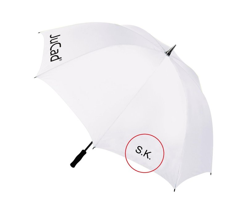 JuCad JuCad teleskopowy parasol golfowy 68" z pinezką, beżowy