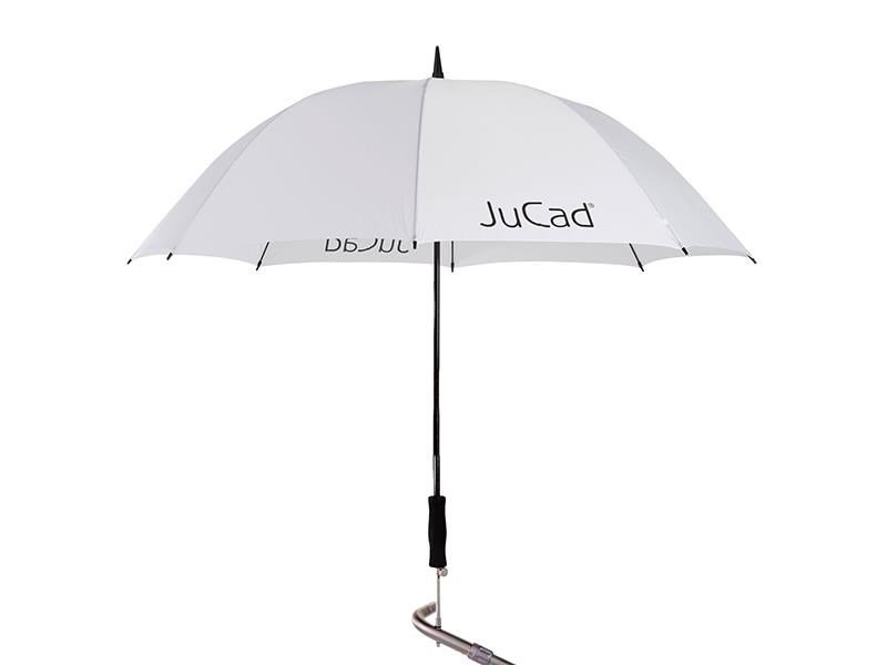 JuCad teleskopowy parasol golfowy 68" z pinezką, biały