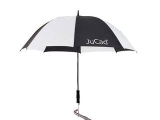 JuCad telescopic parasol golfowy 68", czarno/biały
