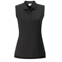 Ping Solene sleeveless damskie polo bez rękawów, czarne