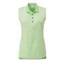 Ping Solene sleeveless damskie polo bez rękawów, mint