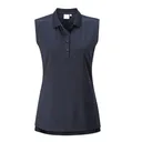 Ping Solene sleeveless damskie polo bez rękawów, granatowe