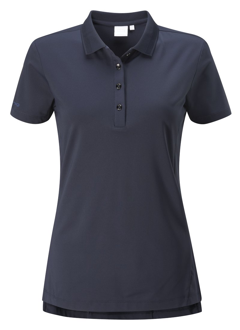 PING Sedona damskie polo, granatowe