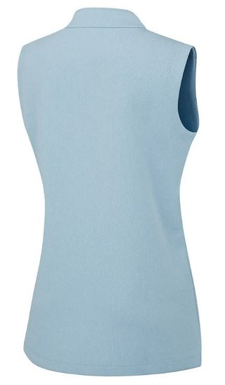 Ping Lyla half zip damska kamizelka, niebieska