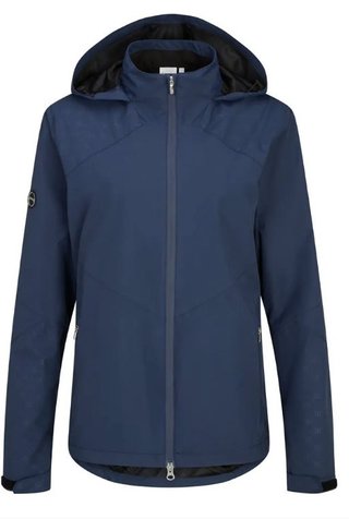 Ping Milli Hooded damska waterproof kurtka, granatowa