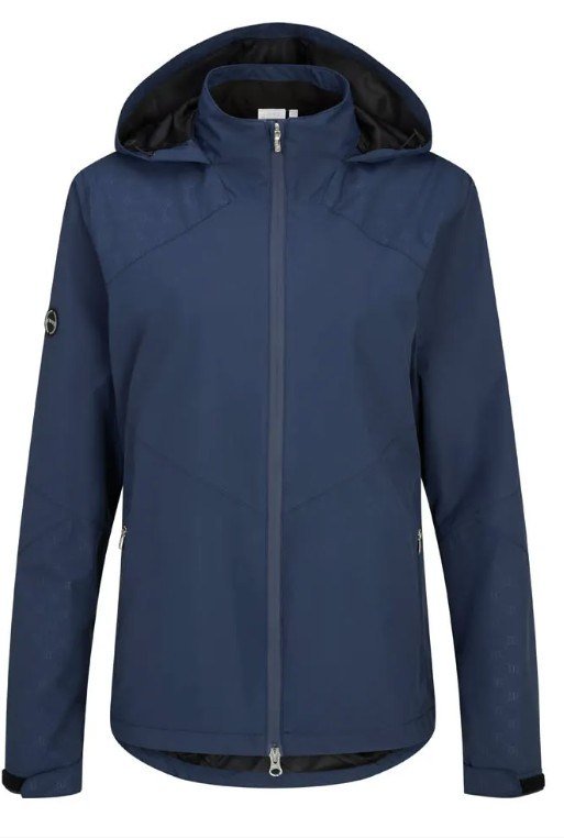 Ping Milli Hooded damska waterproof kurtka, granatowa